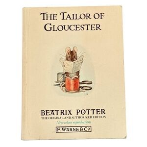The Tailor of Gloucester by Beatrix Porter Hardcover Classic Vintage Book.